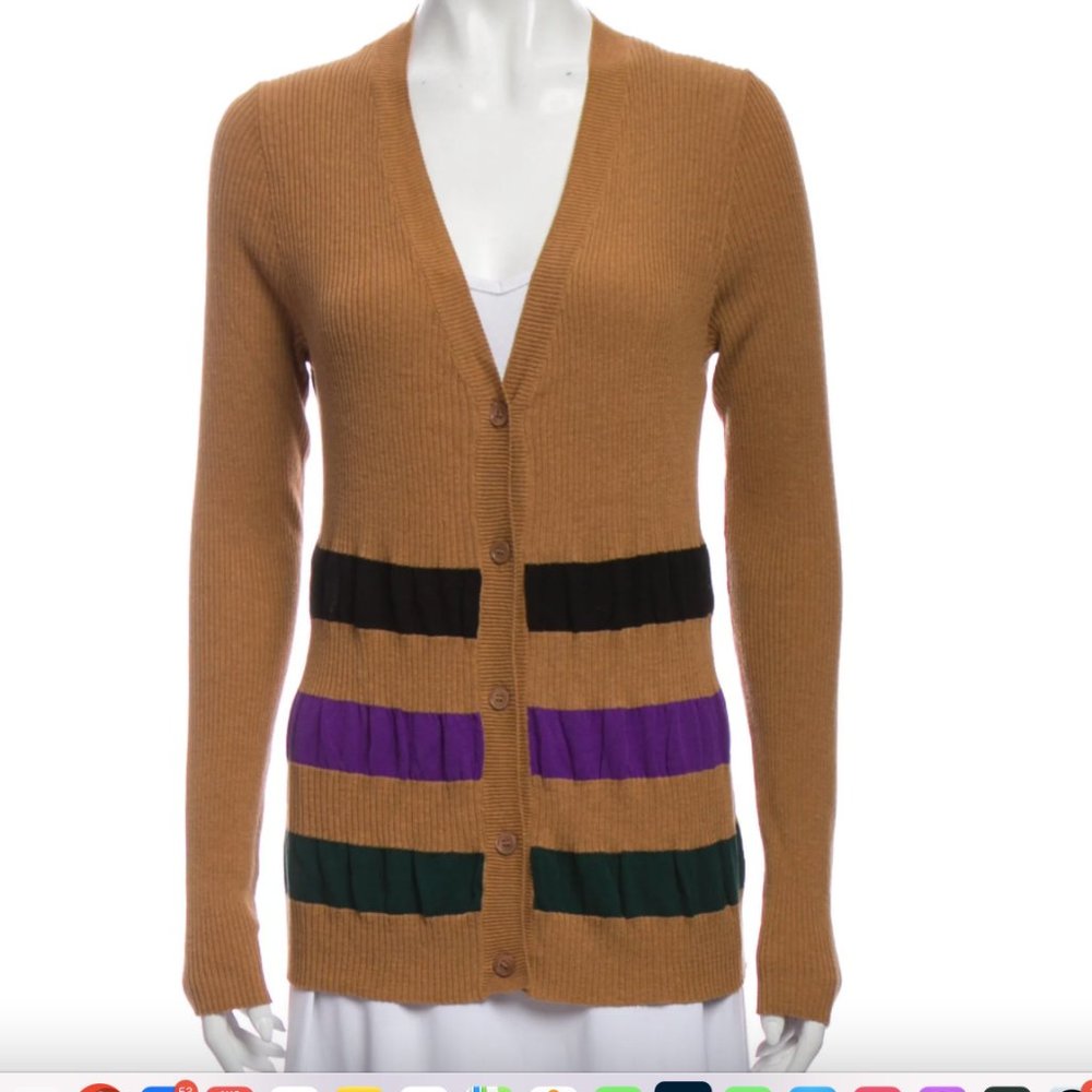 Marni Colorblock Cardigan